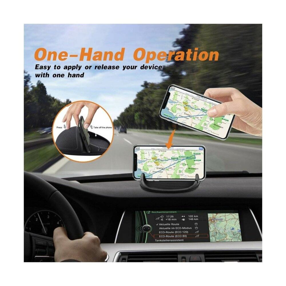 Loncaster Silicone Car Mount Phone Dashboard Pad Holder - Picture 5 of 13